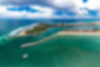 Aerial view of Mooloolaba Beach, Mooloolaba, Queensland.
