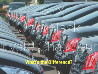 Uberx, Uberblack And Private Chauffeurs: What's The Difference?