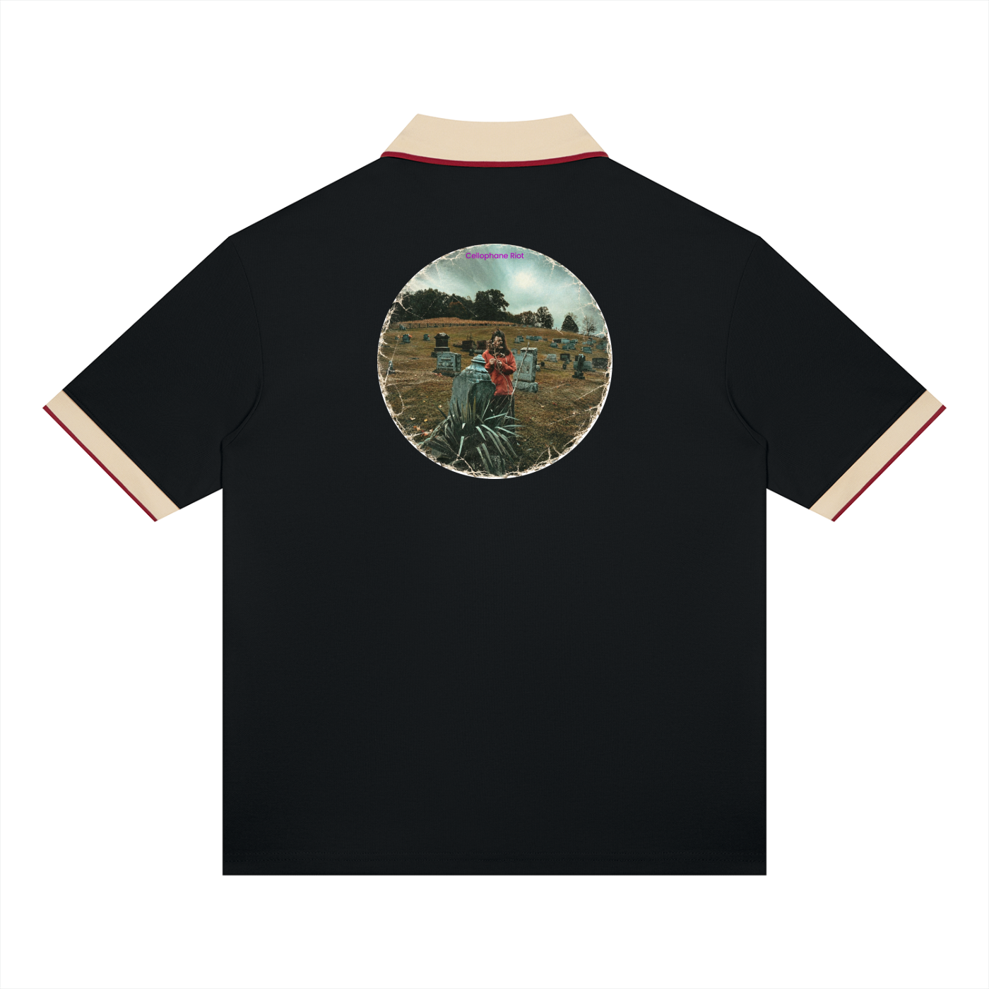 Unisex Color Block Polo Shirt