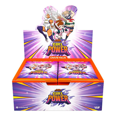Universus My Hero Academia: Girl Power Booster Box (English Universus My Hero Academia: Girl Power Booster Box (English