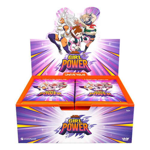 Universus My Hero Academia: Girl Power Booster Box (English