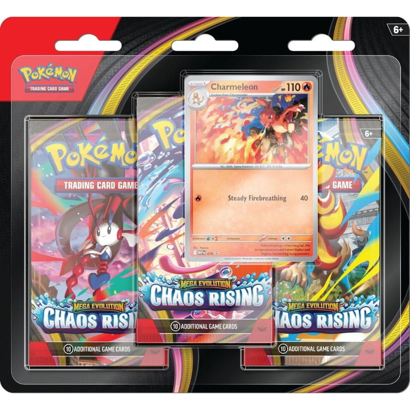 Chaos Rising 3-Pack Blister (Style may vary)