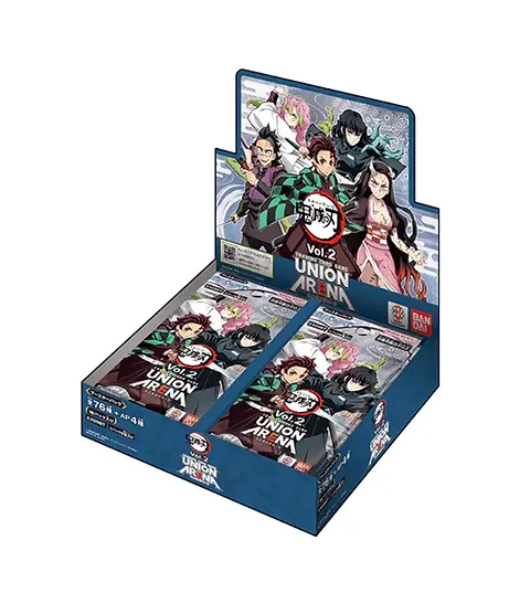 union arena 鬼滅の刃 vol.2 box 新品未開封 テープ付き UNION ARENA