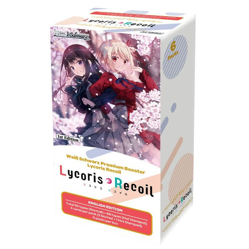 Weiss Schwarz Lycoris Recoil Premium Booster Box (English