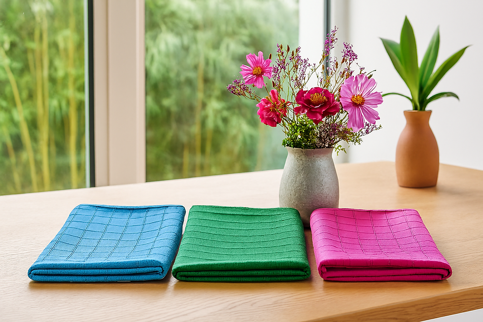 Bambou-Brillante - Microfibre Bambou vitres XXL