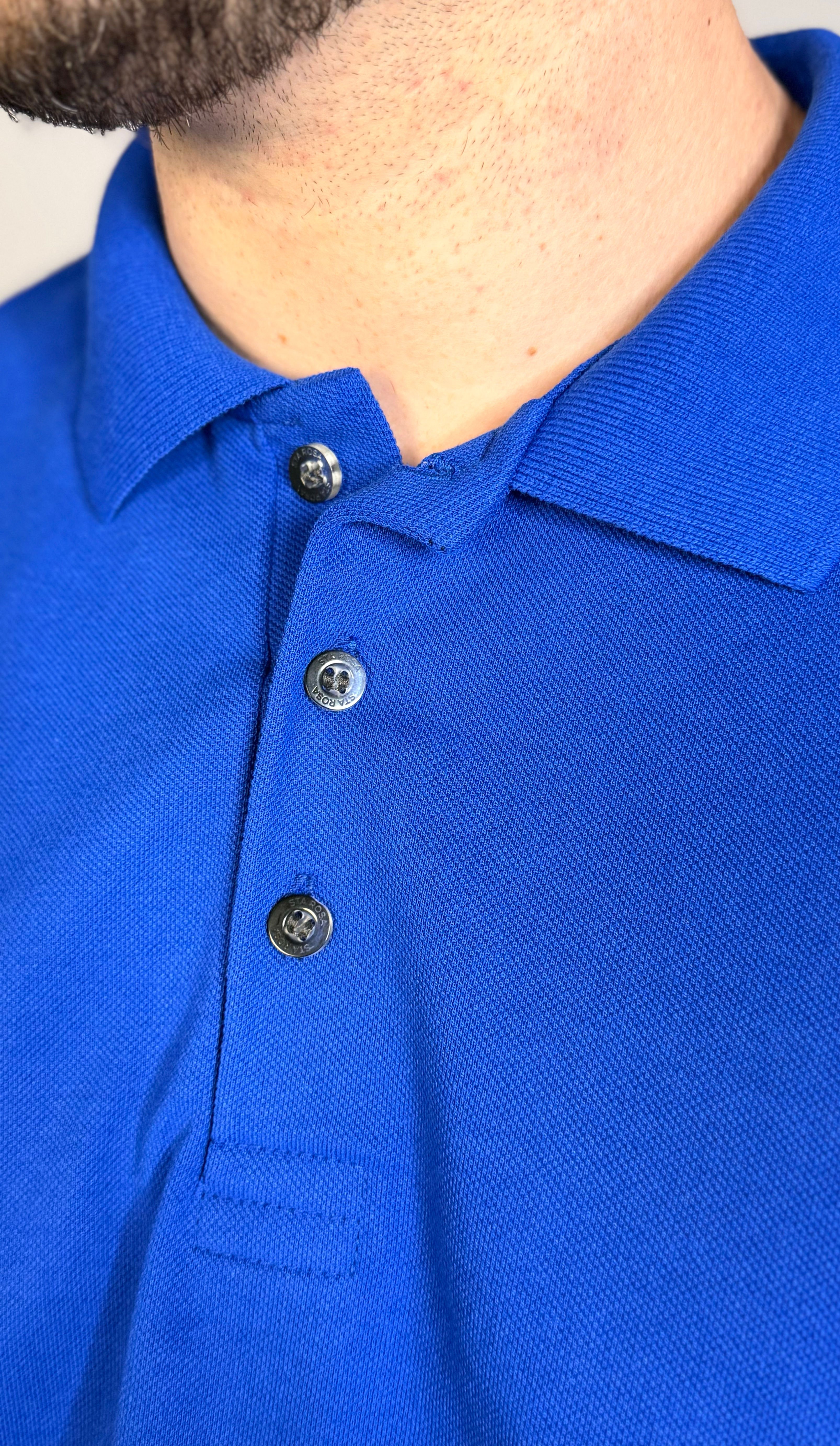 Camisa Polo Masculina Piquet PA Anti-Pilling Proteção UV 50+ Sta. Rosa