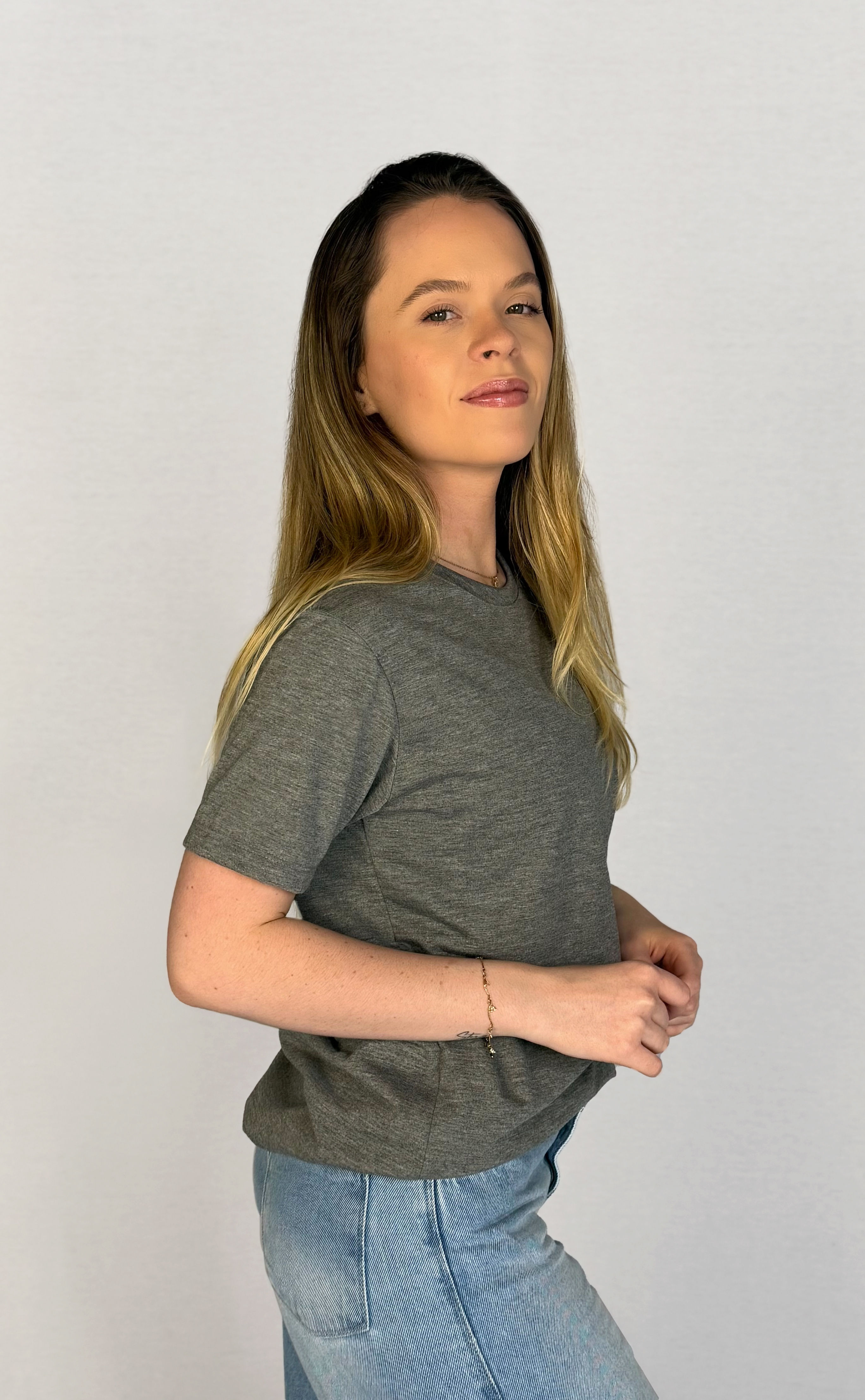 Camiseta Unissex Poliviscose Sta. Rosa
