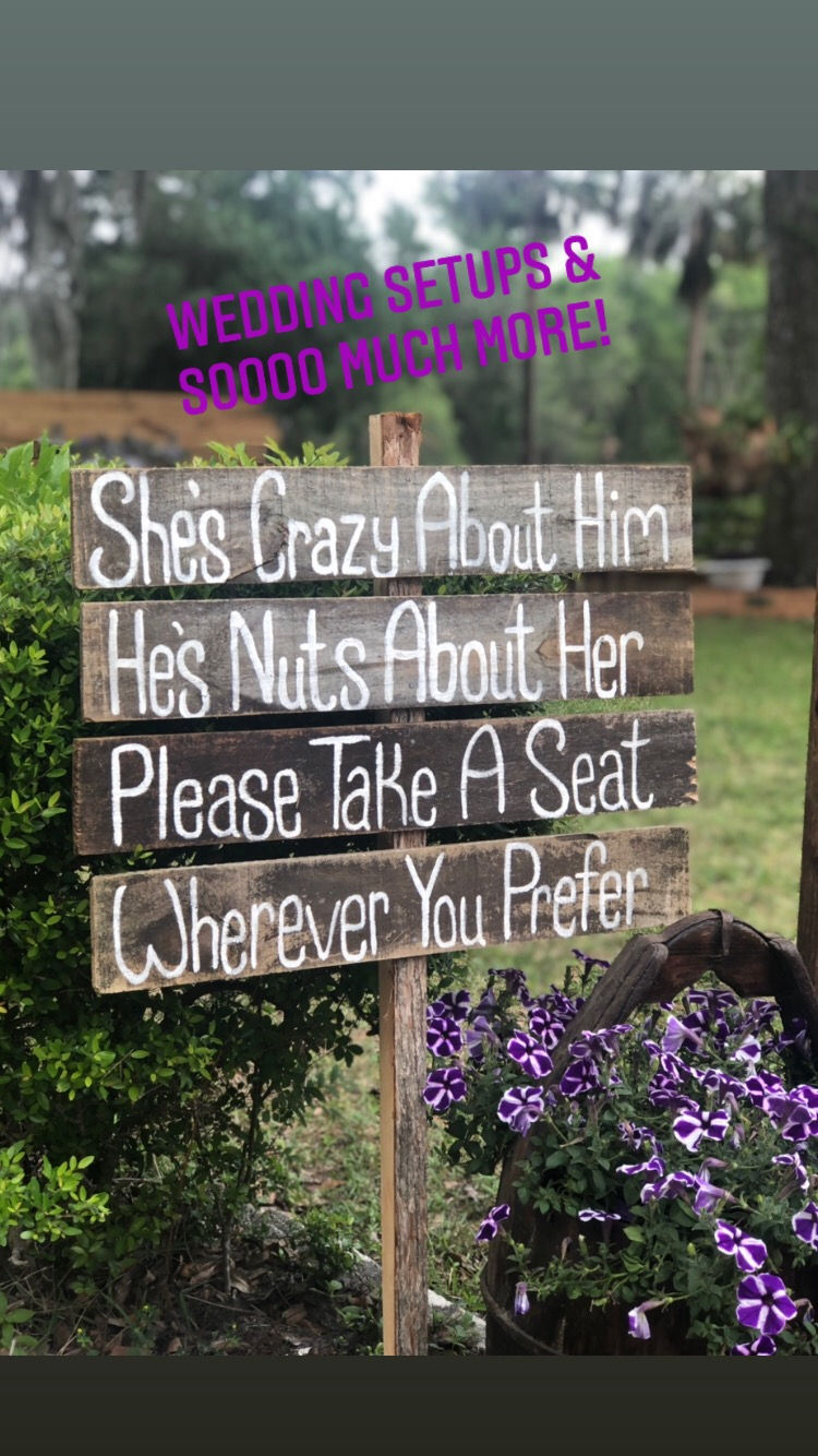 Handpainted Custom sign