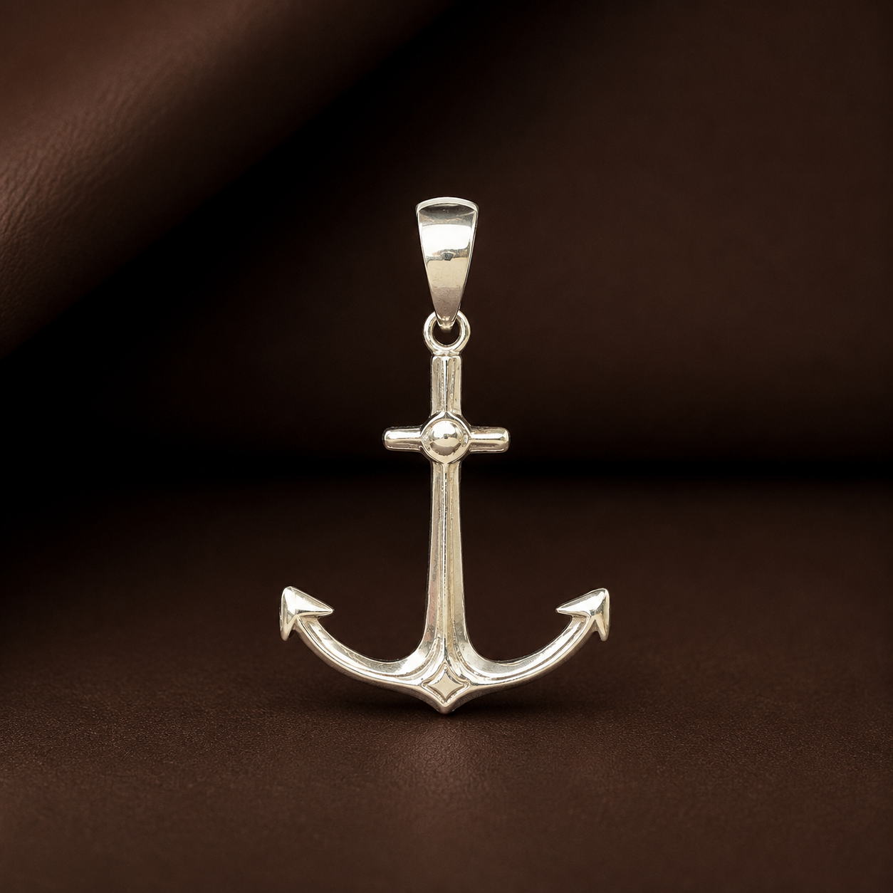 Anchor Charm Men’s Pendant