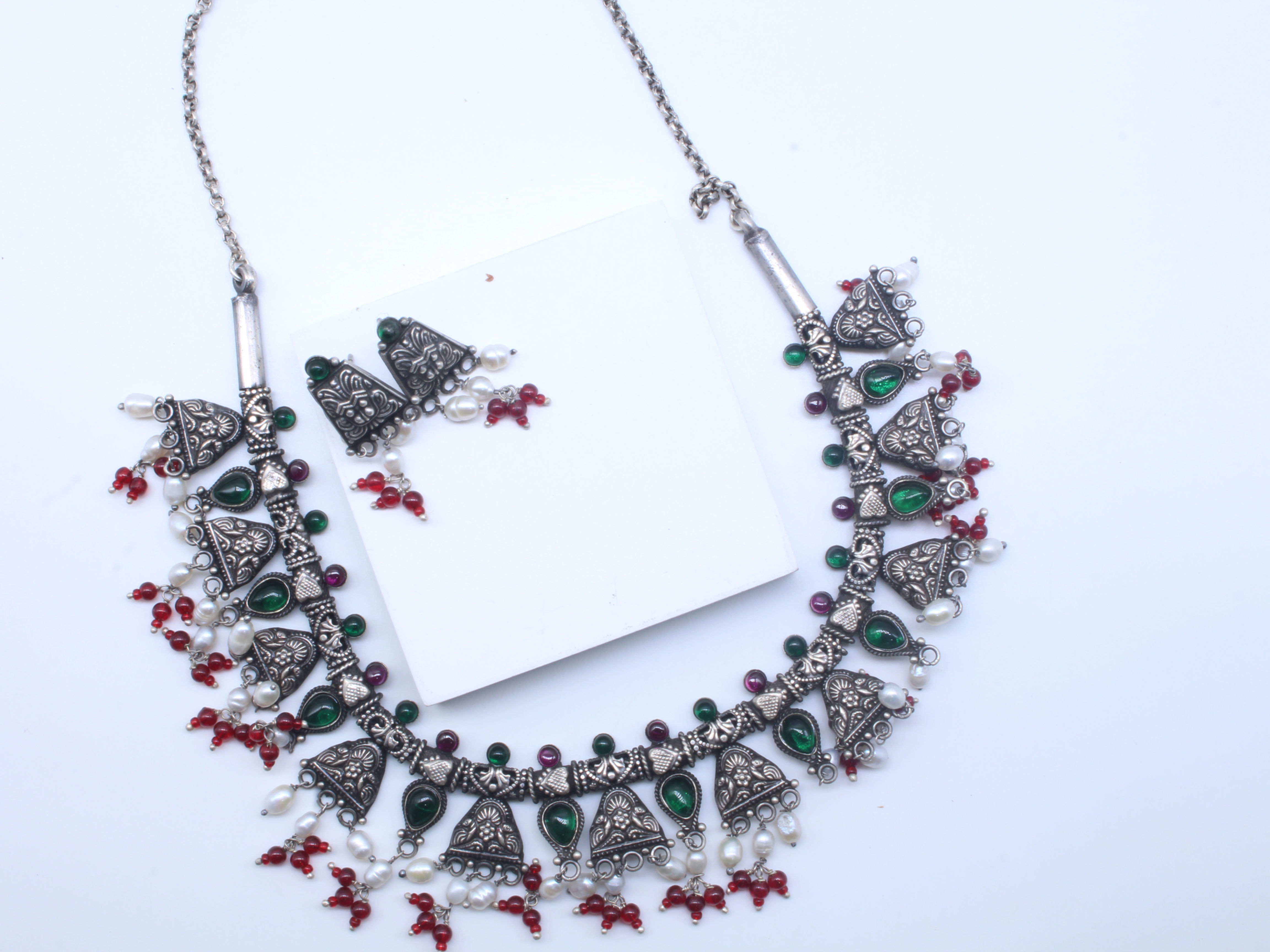 Women Oxidized Necklace