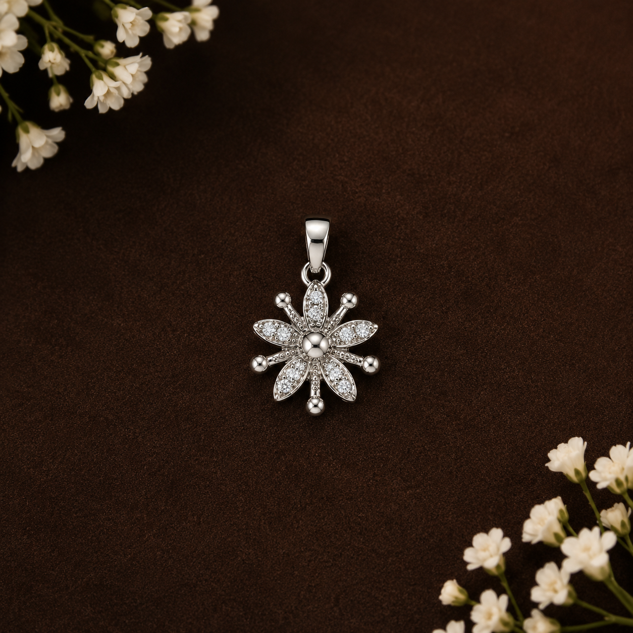 Daisy Sparkle Women’s Pendant