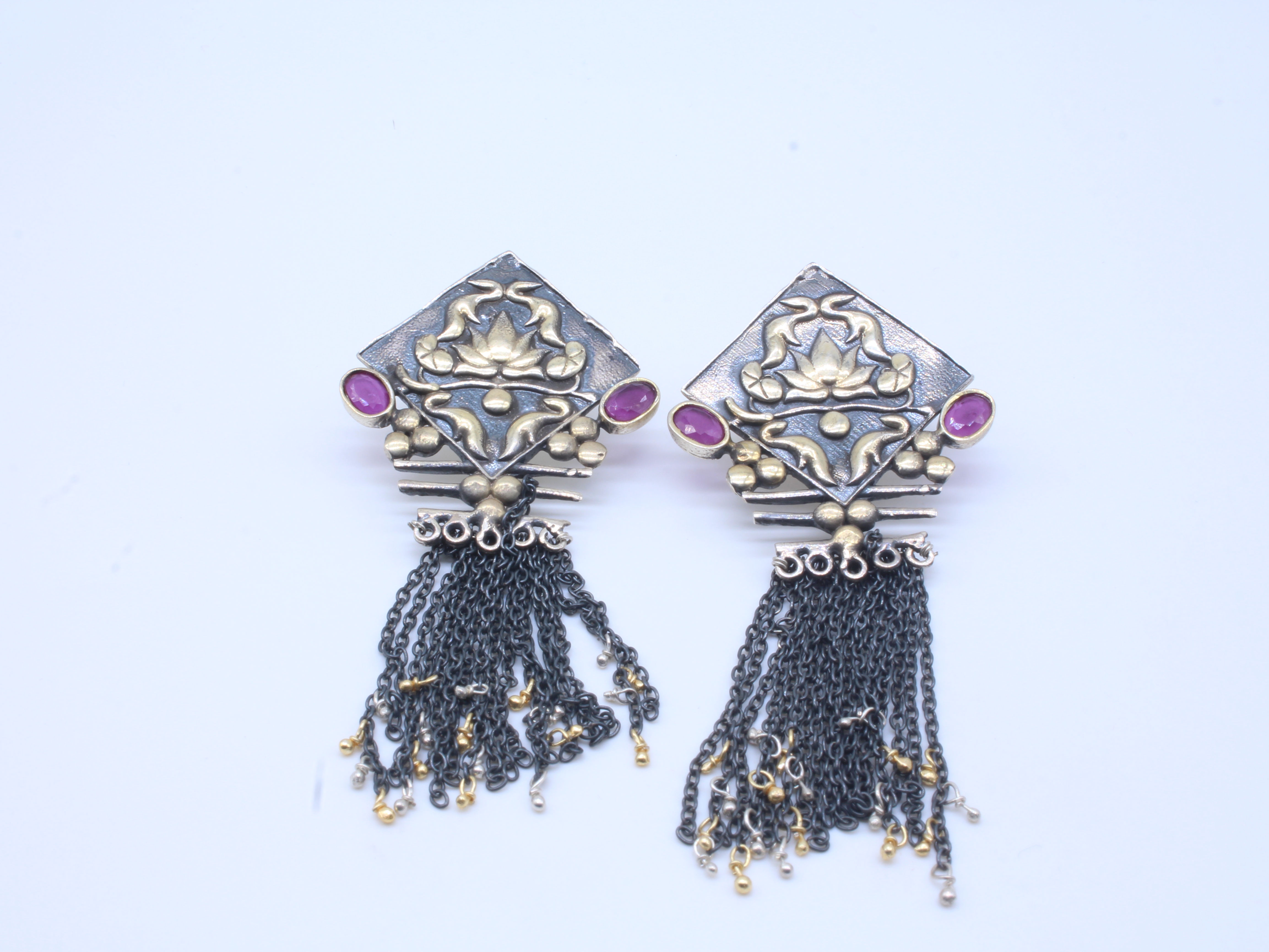Women Earrings Multicolored Big
