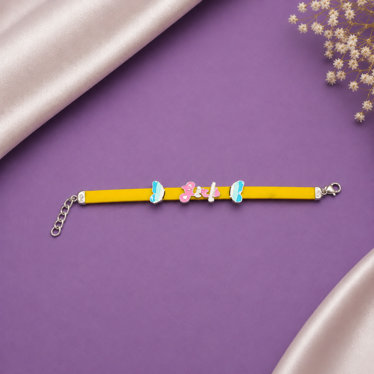 Butterfly Charm Kids Bracelet