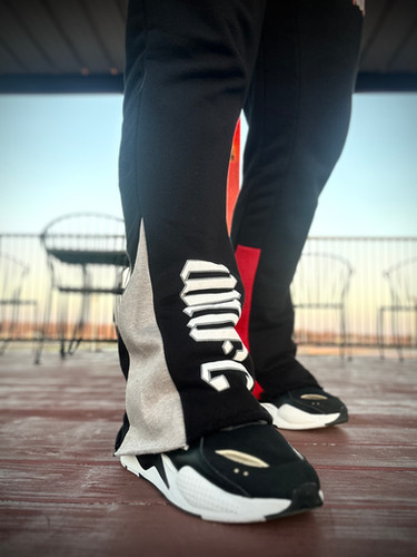 BALLING IN LOVE™ Black/Red Sweatsuit | WNFC