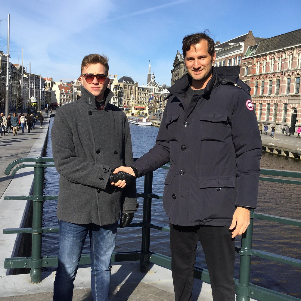 Valentinos and Lucas Meeting in Amsterdam 2018
