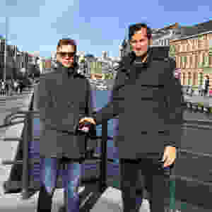 Valentinos and Lucas Meeting in Amsterdam 2018