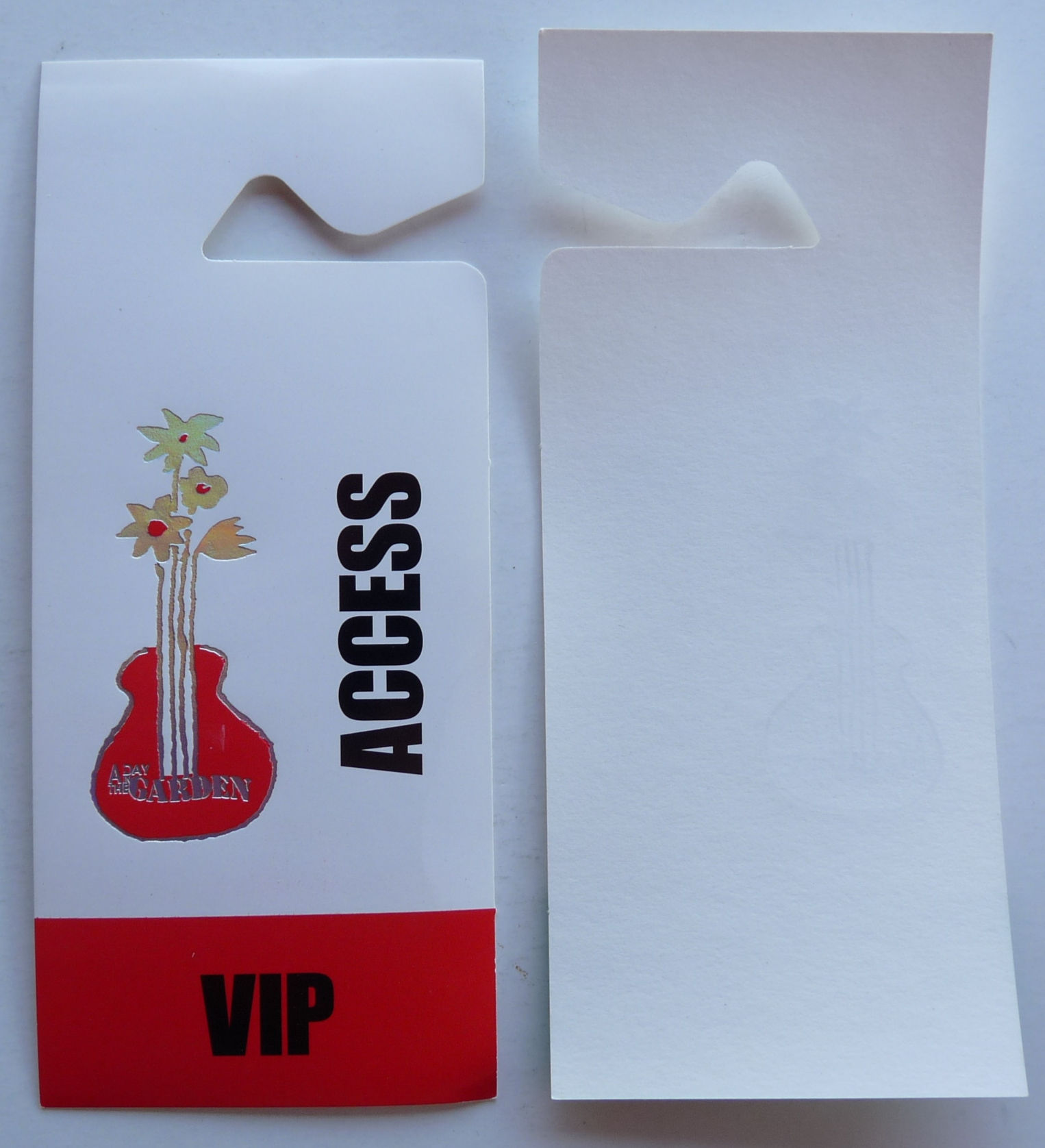 A Day In The Garden Joni Mitchell VIP Parking Backstage Pass Concert D26