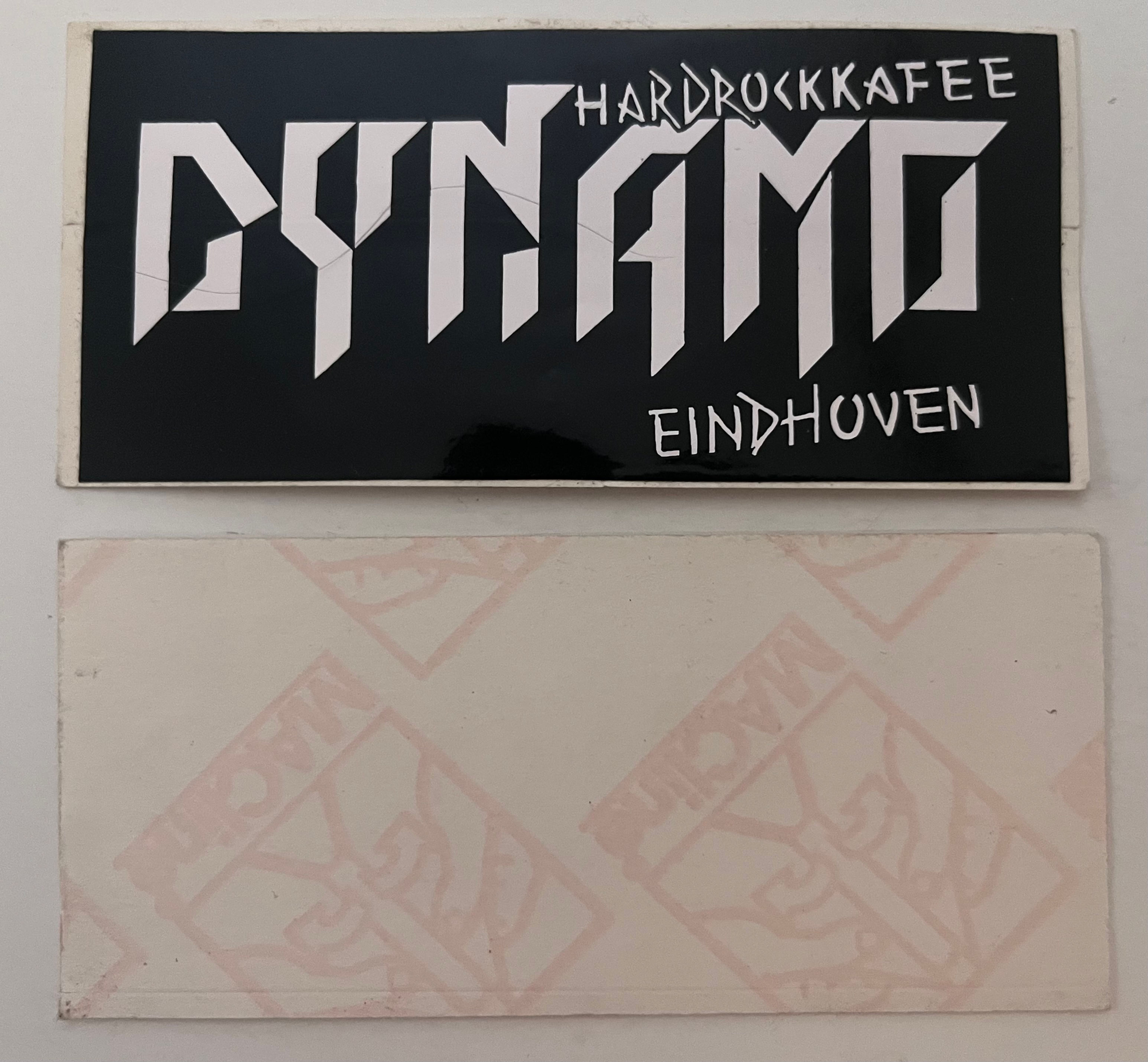 VDynamo Hard Rock Cafe Eindhoven Music Festival Venue Concert 2" x 4" Sticker