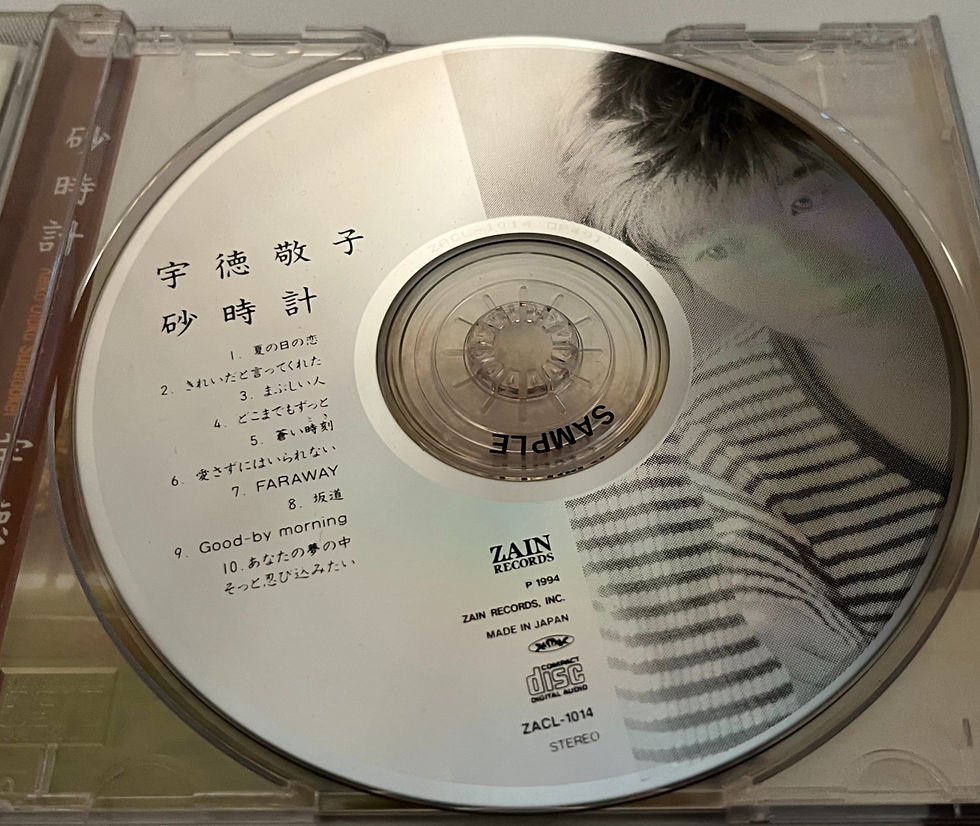Thumbnail: Keiko Utoku Hourglass Japan Import Promo CD ZACL-1014