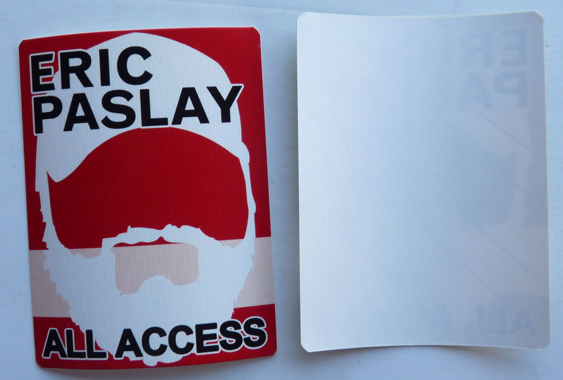 Eric Paslay Red All Access Concert Tour Backstage Pass D31