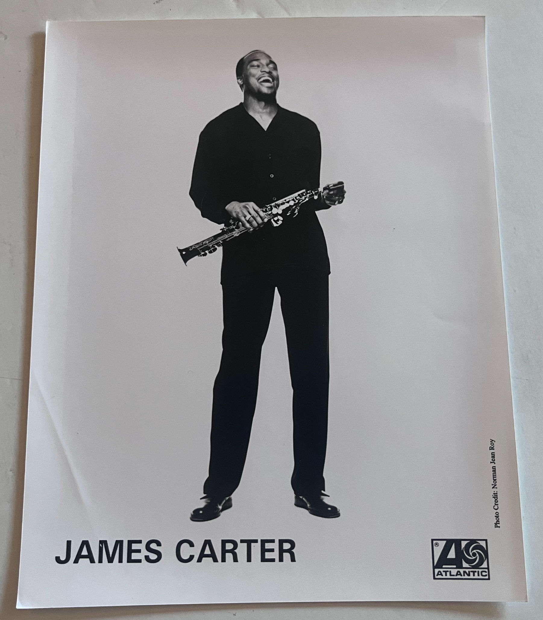James Carter Vintage Atlantic Records 8x10 Promo Press Photo
