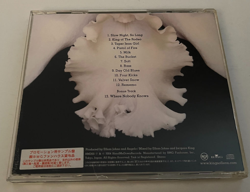 Thumbnail: Kings Of Leon Aha Shake Heartbreak Promo Japan Import CD DVCP-24058