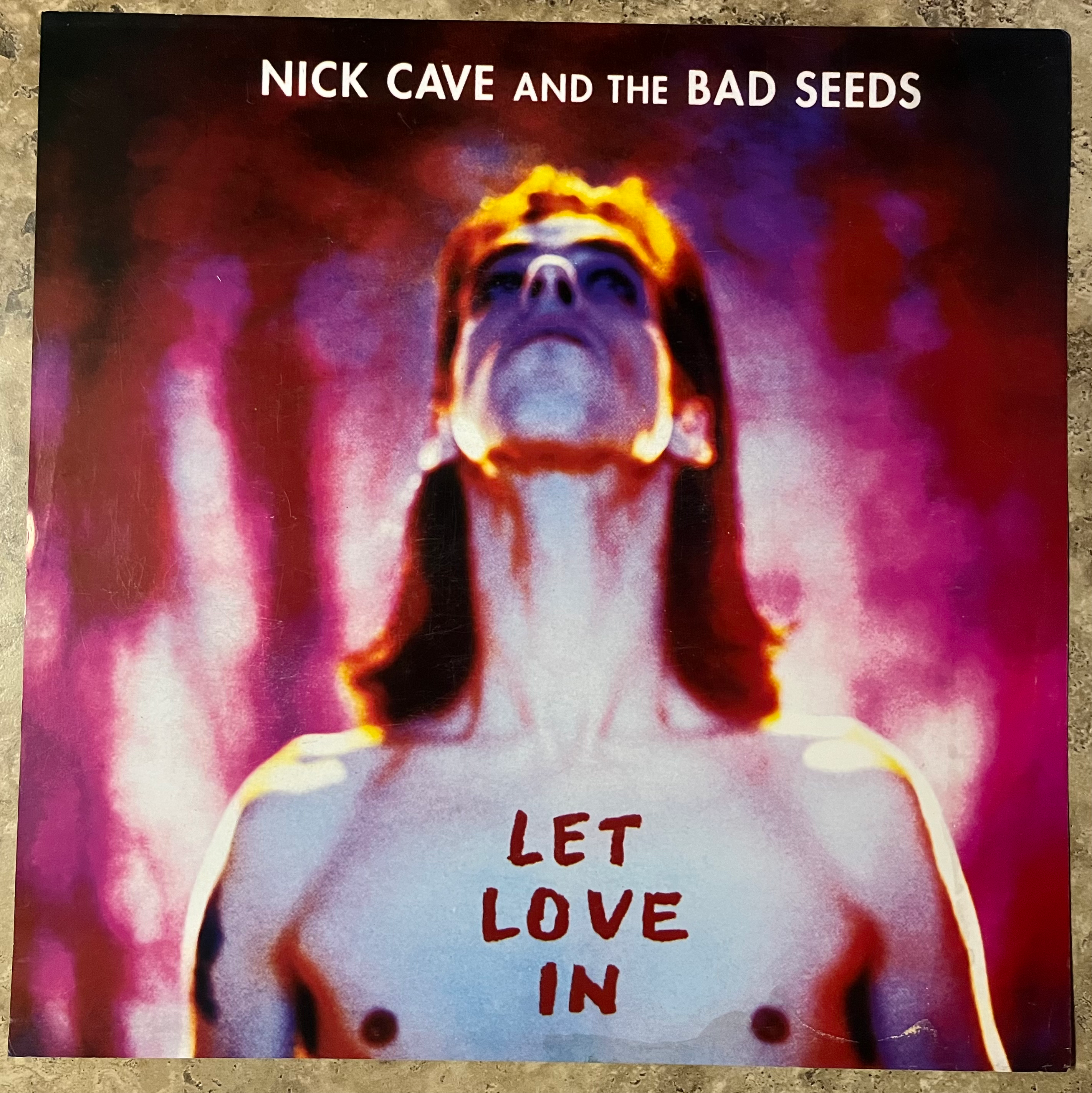 Nick Cave 18” x 18” 1994 Let Love In LP CD Promo Concert Tour Poster D24