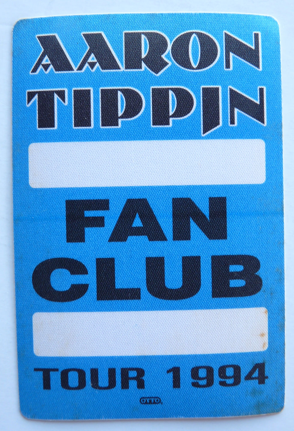 Thumbnail: Aaron Tippin 1994 Fan Club Concert Tour Backstage Pass D28