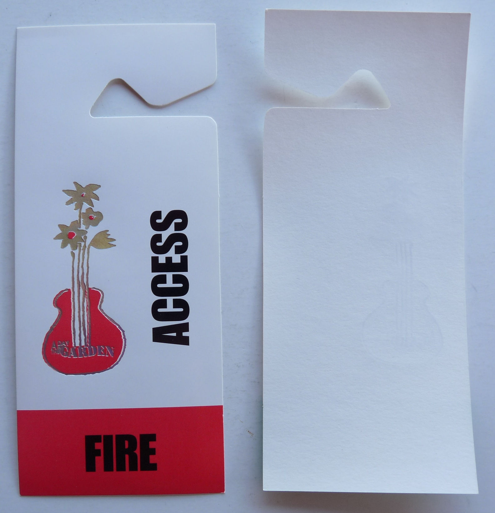 A Day In The Garden Joni Mitchell Fire Parking Backstage Pass Concert D26
