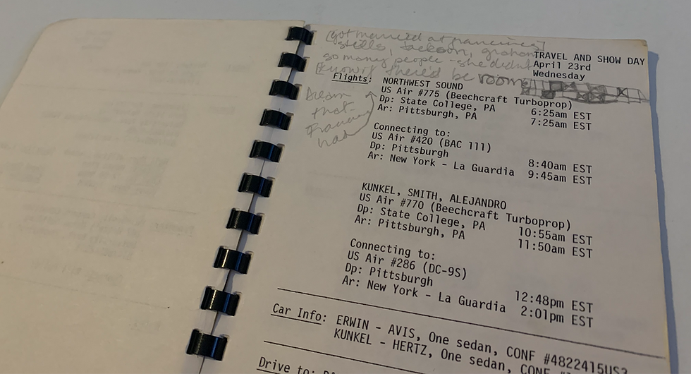 Thumbnail: Graham Nash April/May Spring 1980 Concert Tour Book Itinerary
