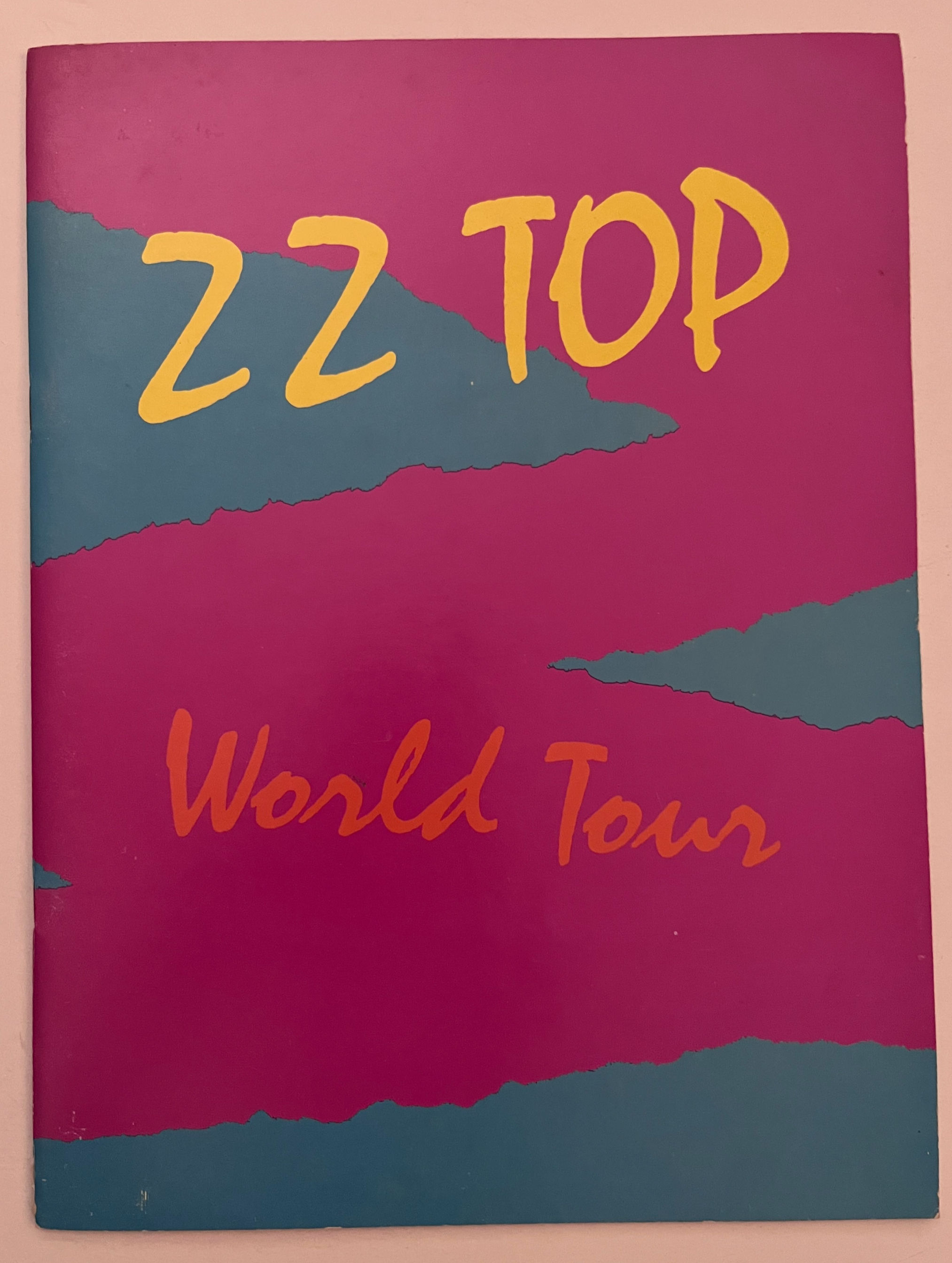 ZZ Top RARE Original 1981 El Loco Tour Book Program EX+