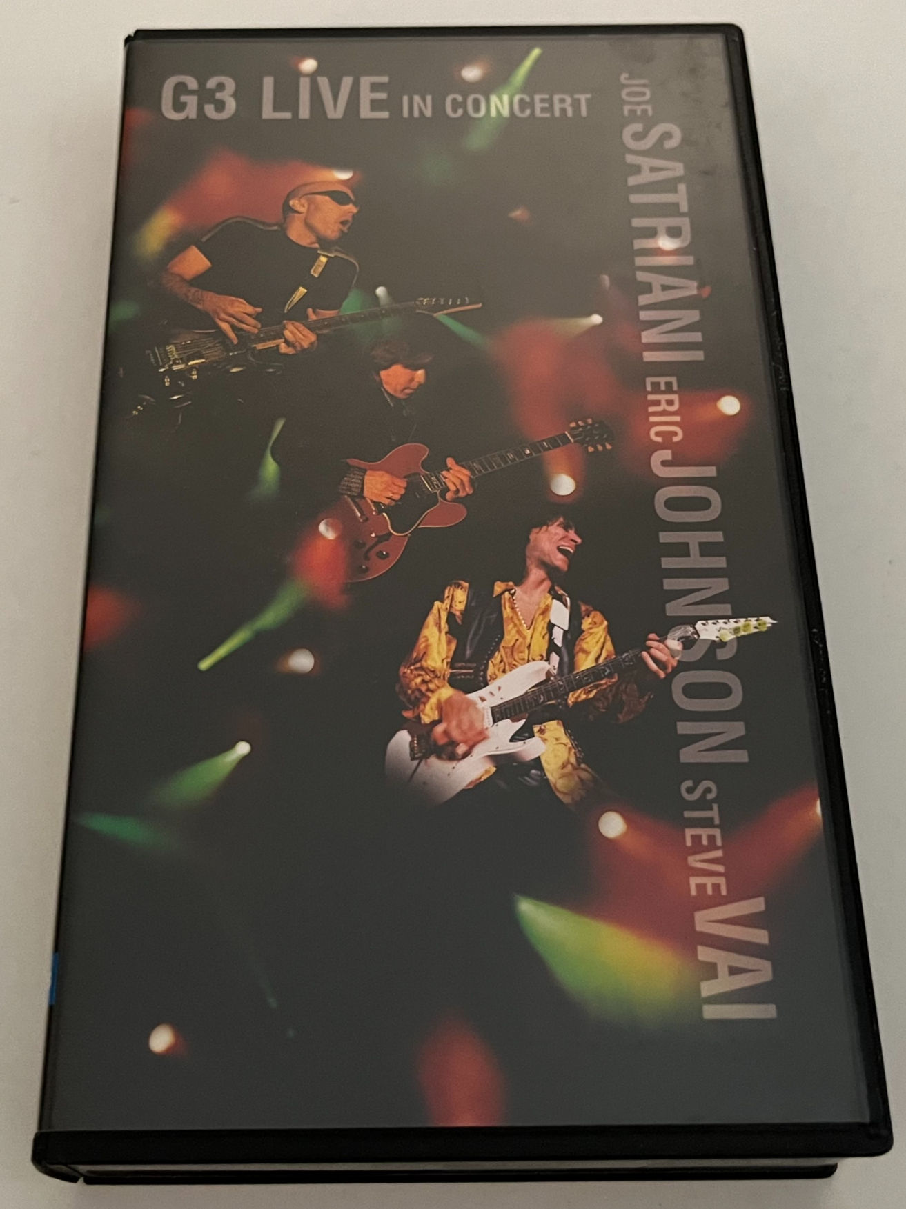 Steve Vai Joe Satriani Eric Johnson G3 RARE Japan Promo VHS Tape