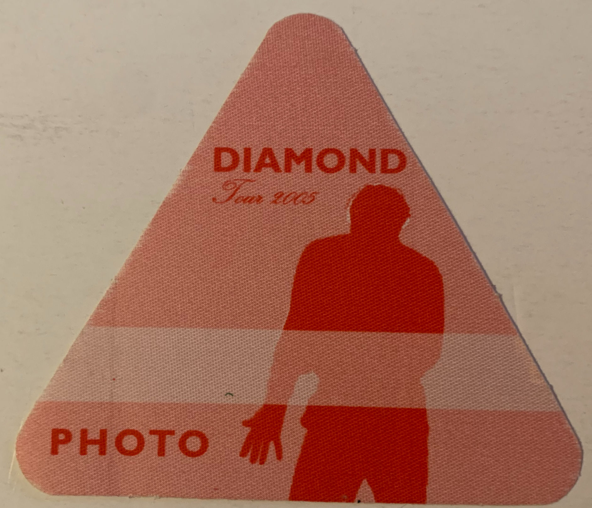 Neil Diamond 2005 Concert Tour Pink Photo Backstage Pass D21