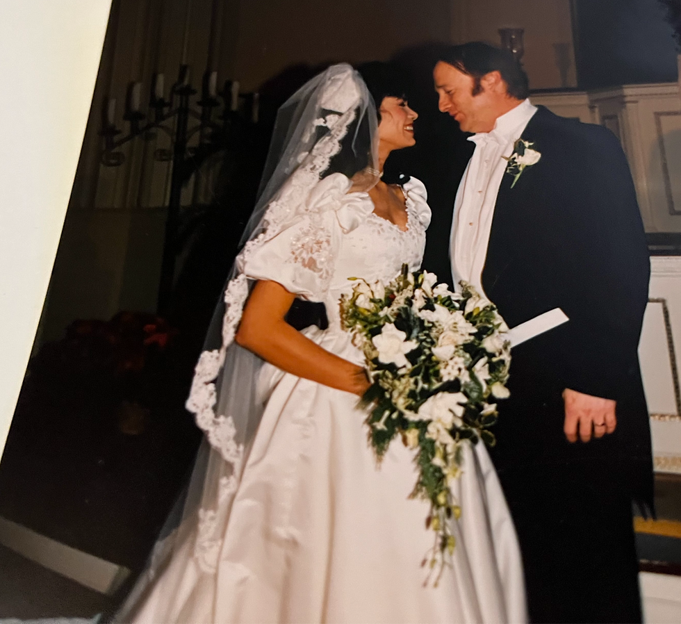 Thumbnail: Stephen Stills 1987 Wedding Invitation and Photo W Mac Holbert COA