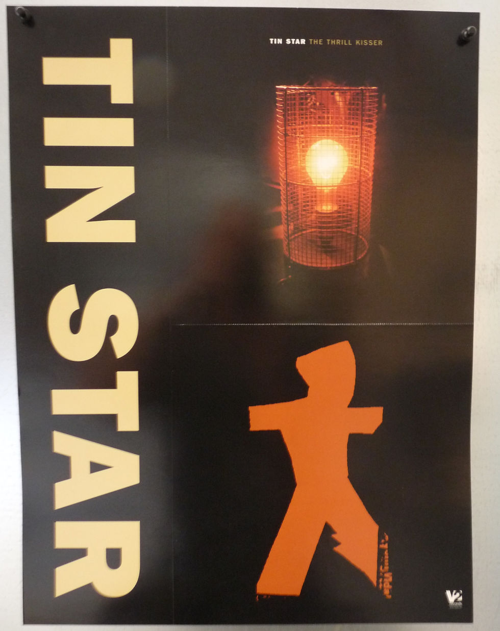 Thumbnail: Tin Star Thrill Kisser 18x24 Promo Record Store Poster