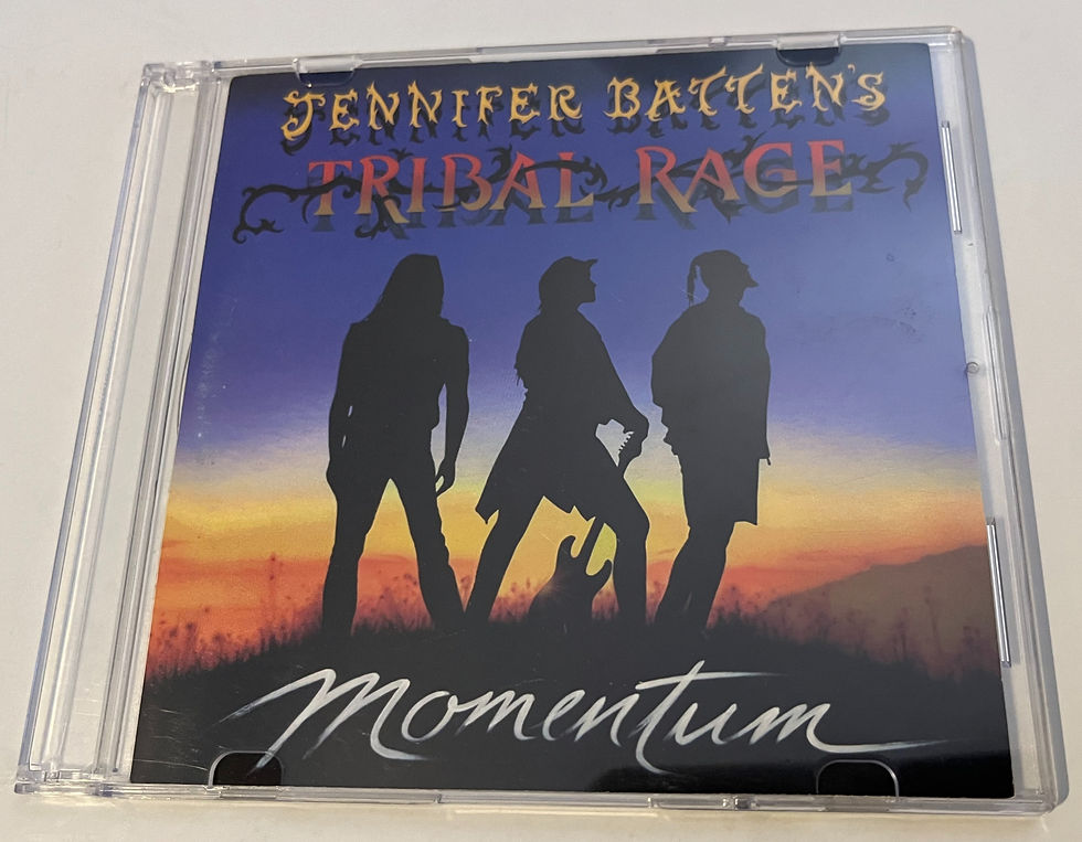 Jennifer Batten's Tribal Rage Momentum 1997 CD Rare Mondo Press