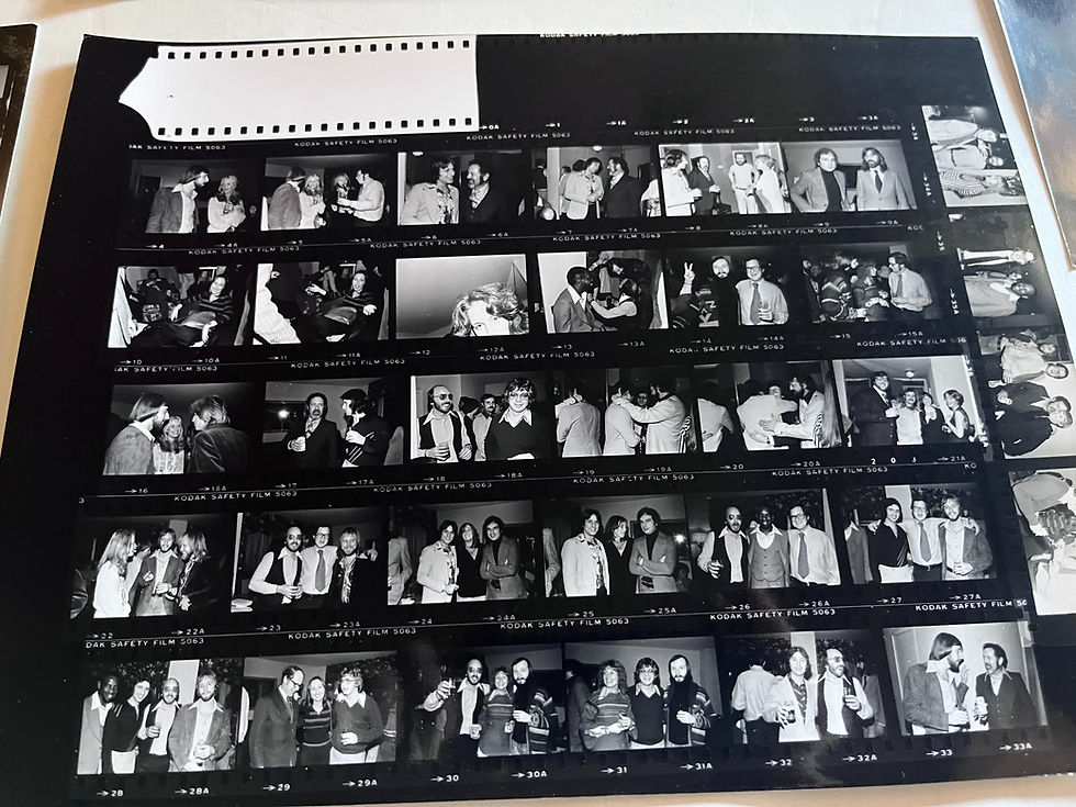 Thumbnail: American Song Festival Vintage Festival and after Show Negative Proof Sheets