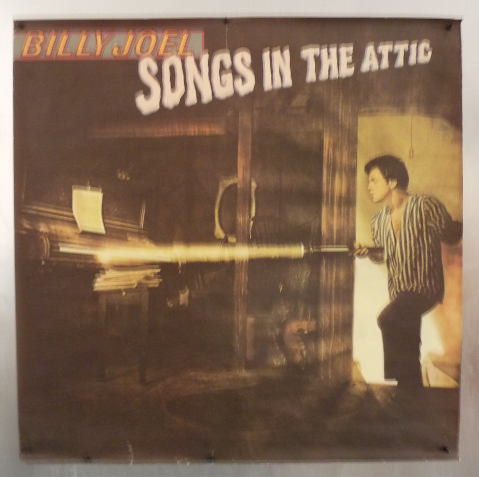 Songs In The Attic 1981 Large 42" x 42" Promo Record Store Poster P1/2