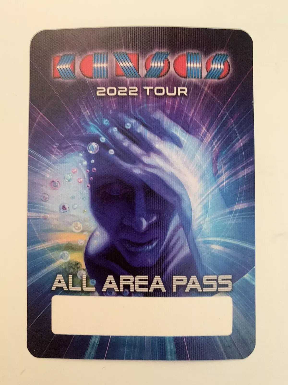 KANSAS Band 2022 Concert Tour All Access Backstage Pass