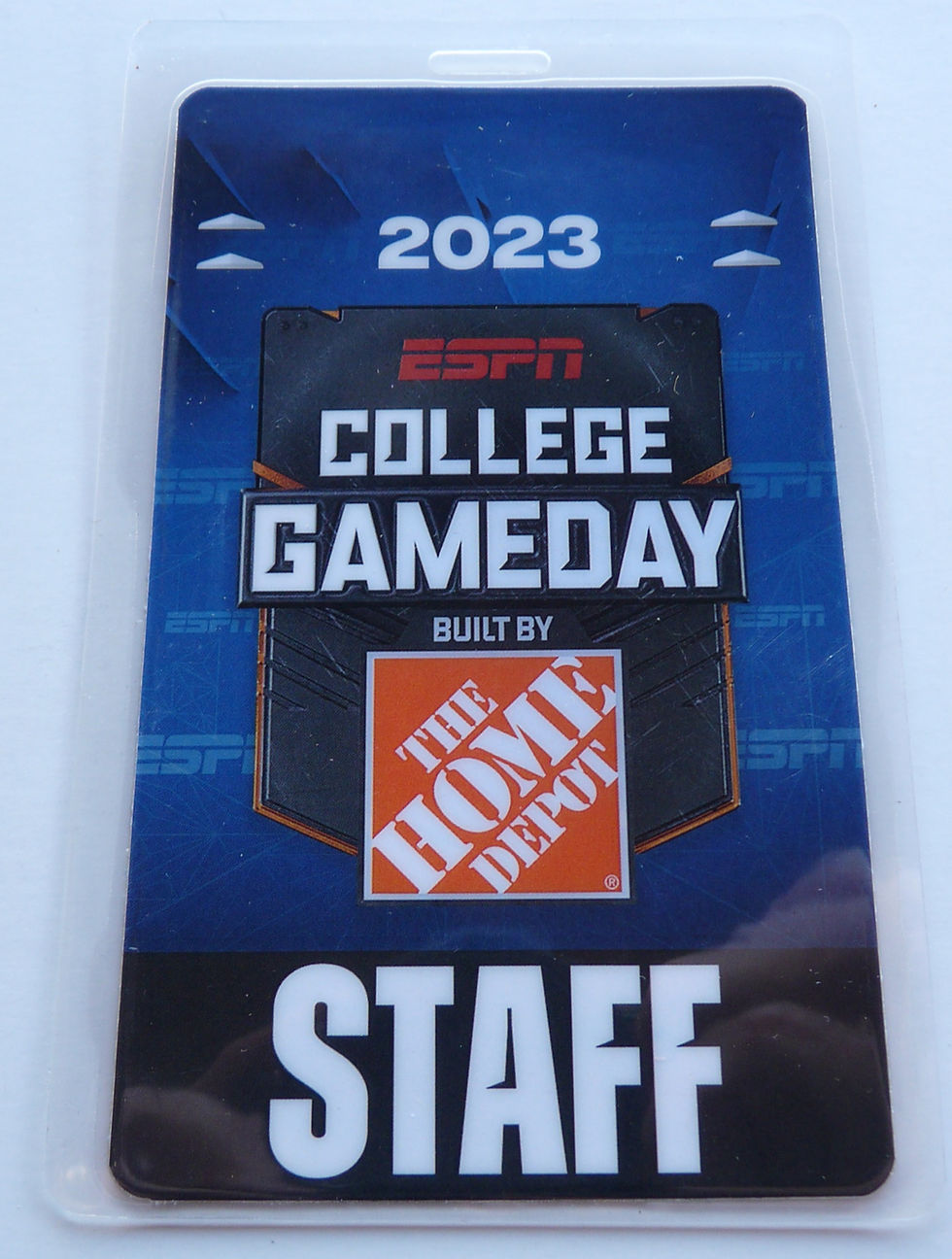 Thumbnail: ESPN Football Gameday 2023 STAFF Backstage Pass Laminate