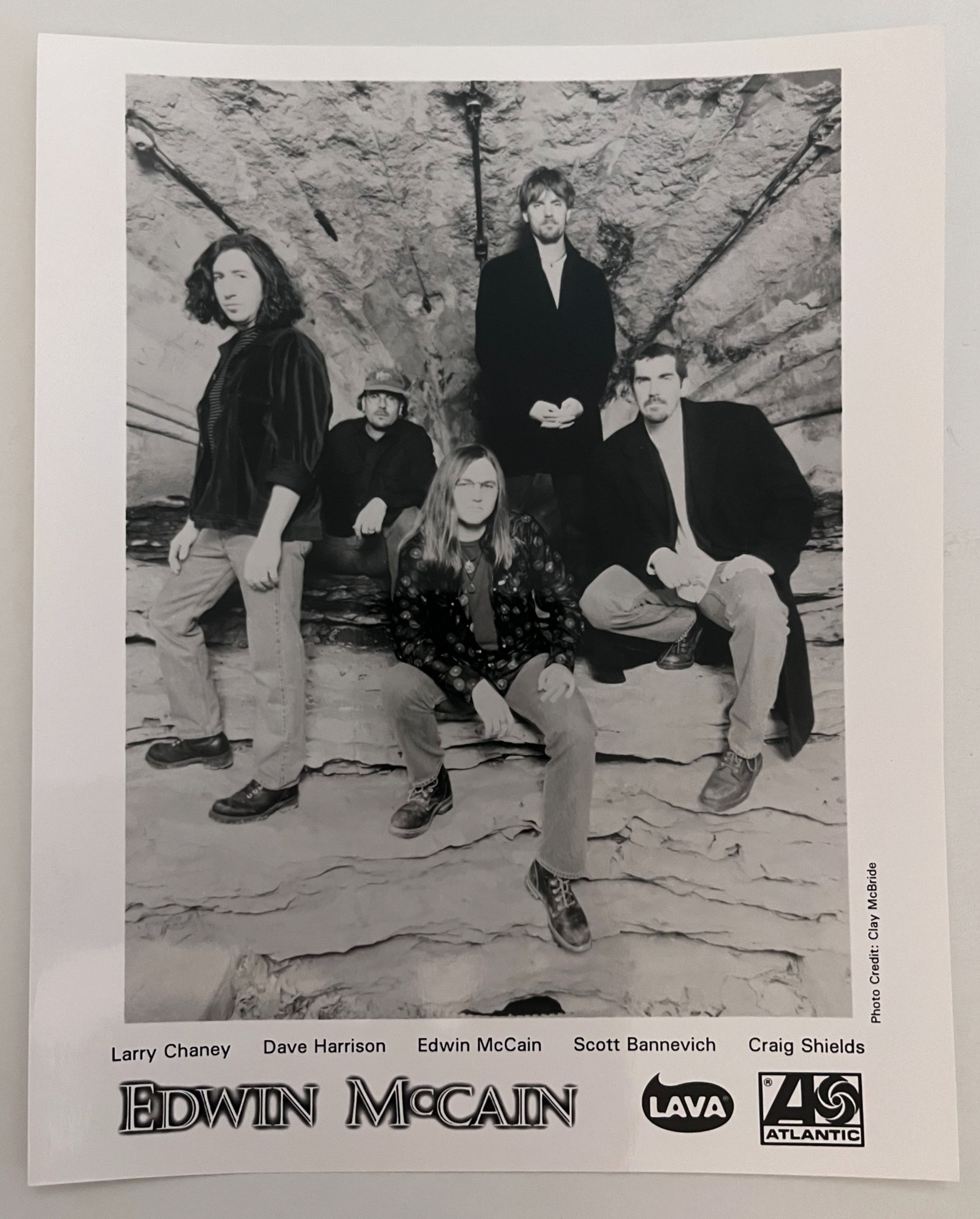 Edwin McCain Vintage Original Atlantic Records 8x10 Promo Press Photo #1