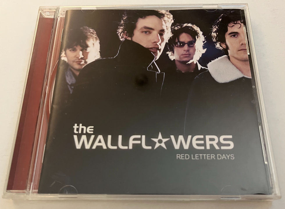 The Wallflowers Red Letter Days Japanese Promo CD UICS-1045
