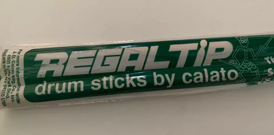 Thumbnail: Alex Van Halen 1990's Tour Issued Signature Regal Tip Drumsticks