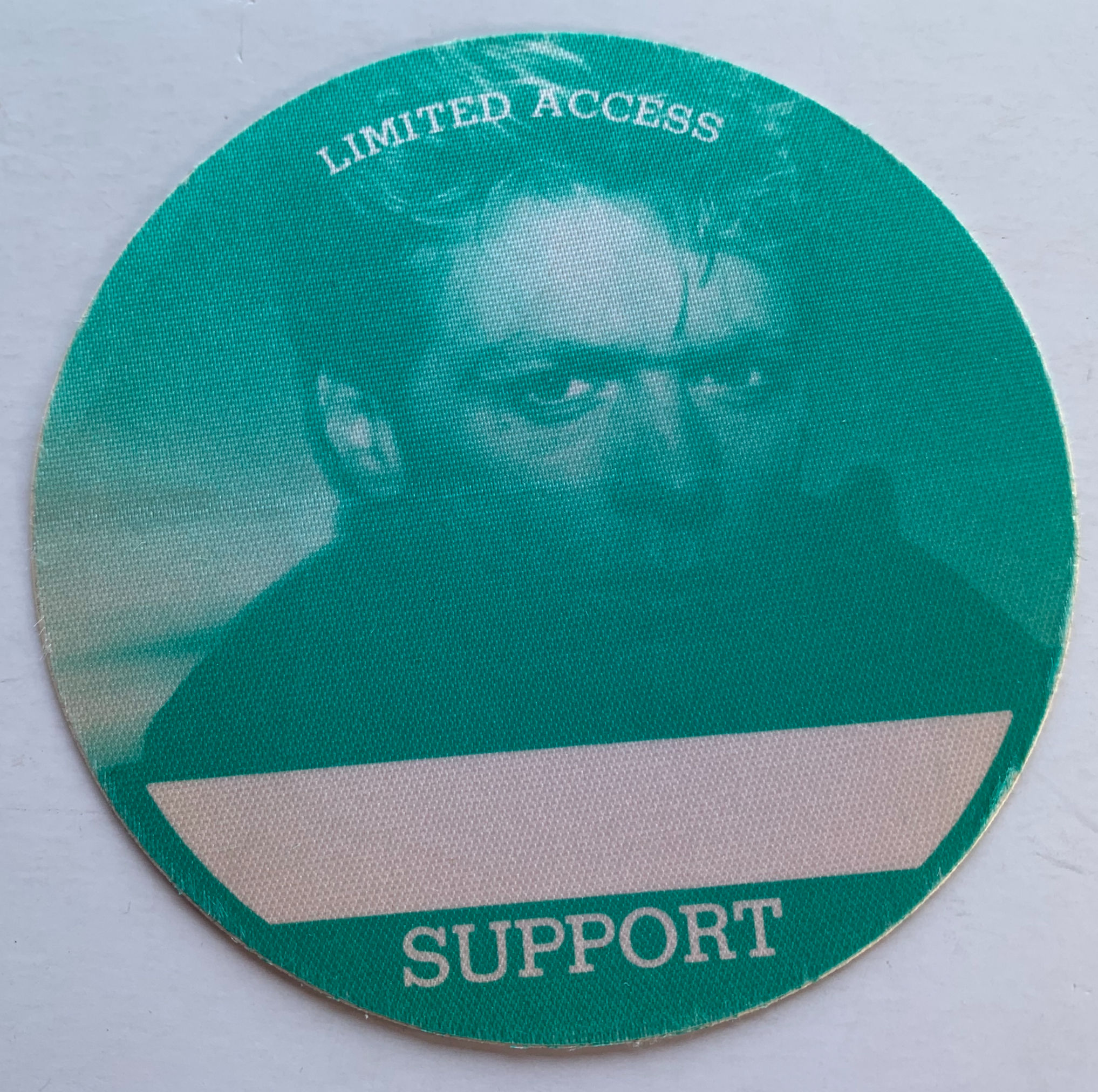 Bryan Adams Tour Green Support 1984-85 Concert Backstage Pass