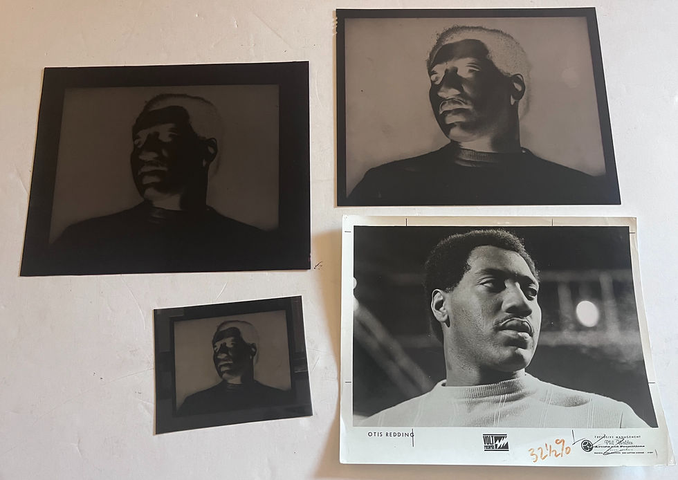 Thumbnail: Otis Redding Vintage Volt Records 8x10 Set Up Promo Photo & Negatives