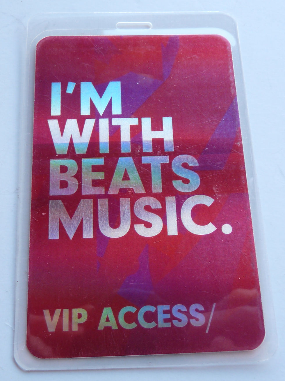 2014 Pitchfork Music Festival St Vincent Kendrick Lamar Backstage Pass Laminate