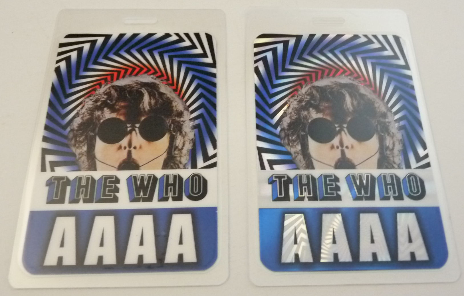 The Who Ball Gag Concert Tour ALL ACCESS AAAA Backstage Pass Laminate D16