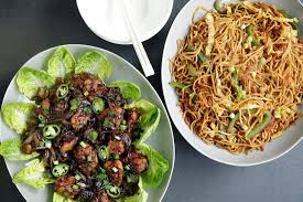 Arranged Food and Objects