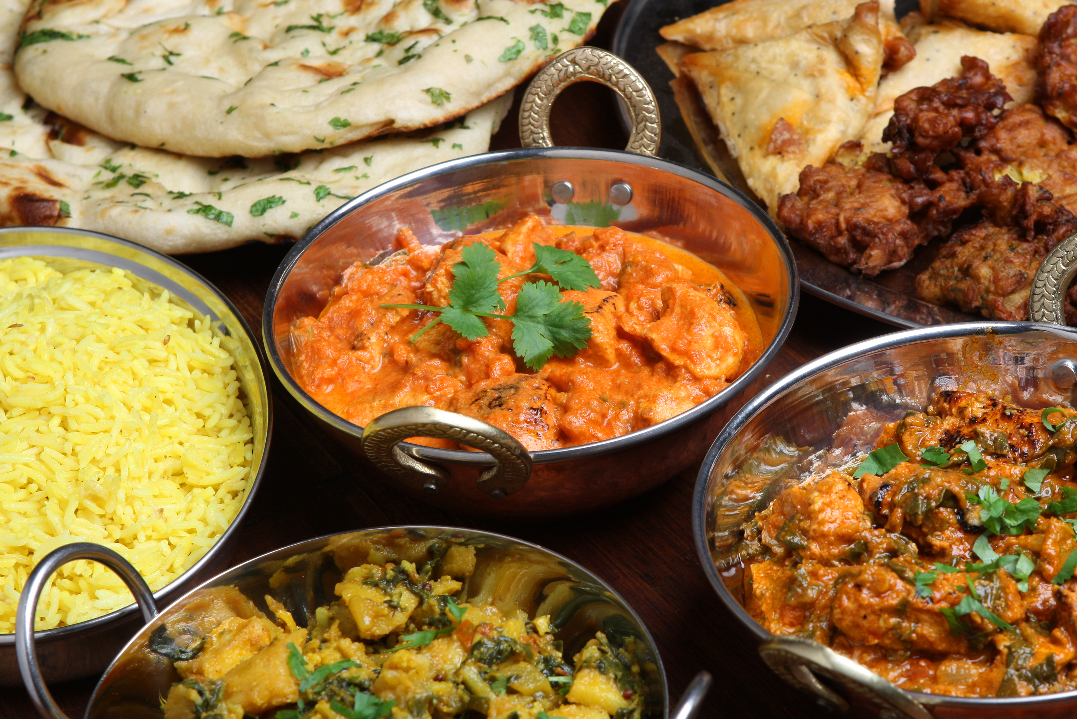 Arranged Food and Objects