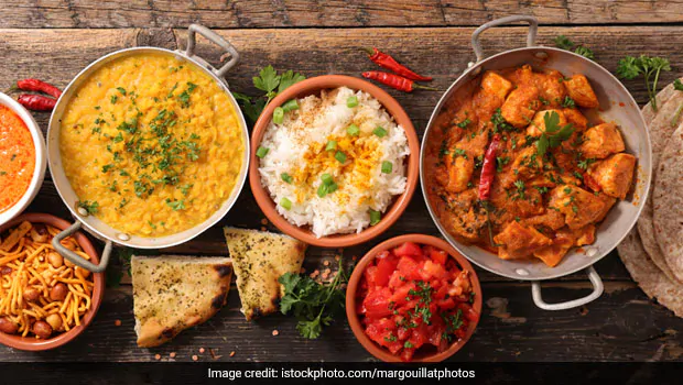 Arranged Food and Objects
